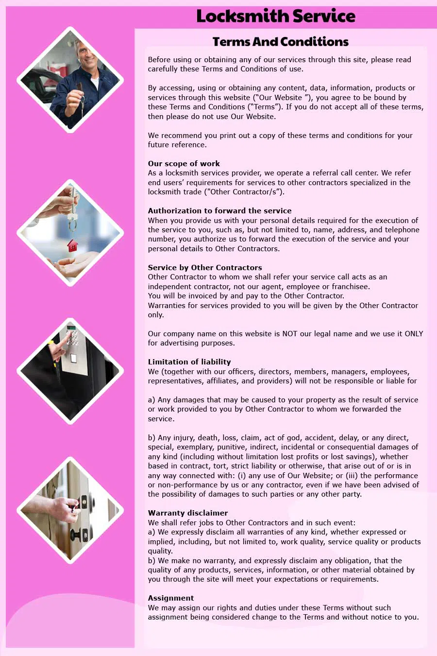 Moorestown Locksmith Store, Moorestown, NJ 856-545-9206 - TermsAndCondition-15